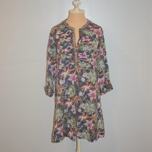 Alysi Embellished Floral Caftan